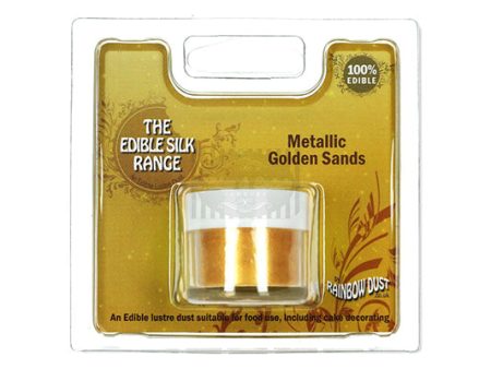 Rainbow Lustre Dust - Metallic Golden Sands on Sale