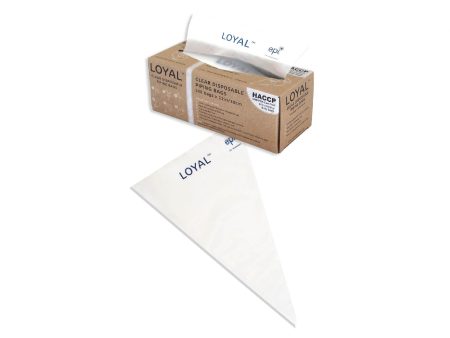 Loyal Clear Disposable Piping Bags 100 X 15in 38cm For Sale