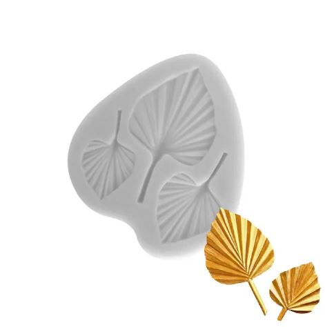 Cake Craft - Small Palm Leaf - Silicone Mould Supply