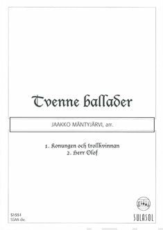 Tvenne ballader (diskanttikuoro, SSAA div.) Discount