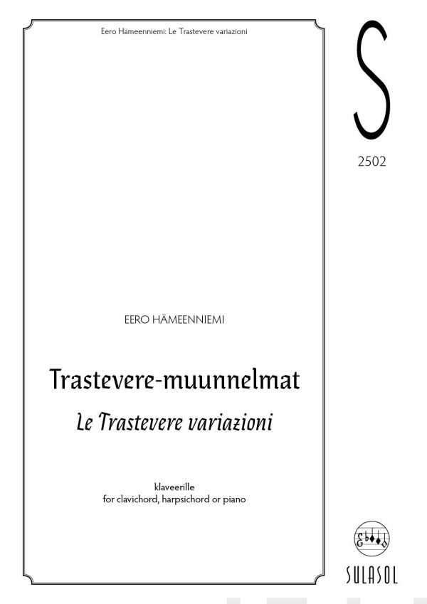 Trastevere-muunnelmat For Sale