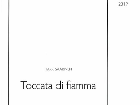 Toccata di fiamma For Discount