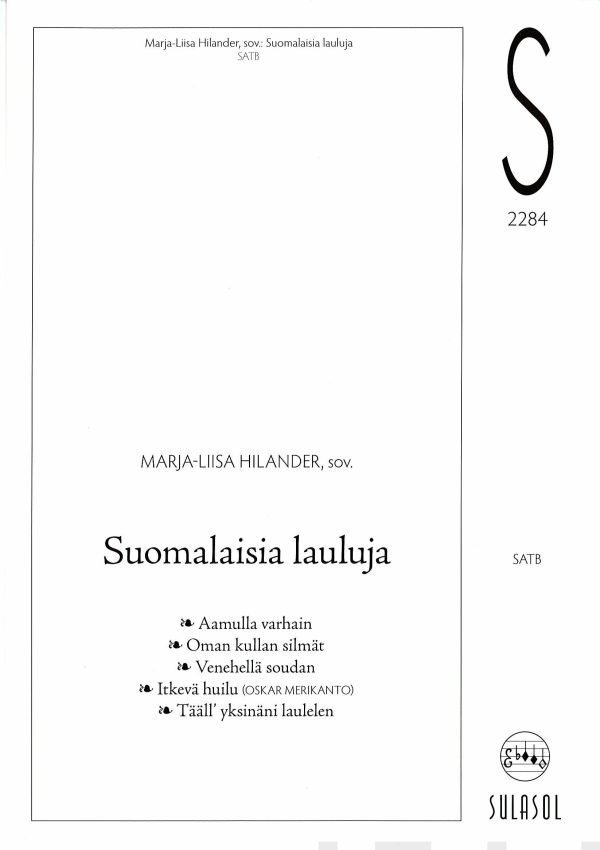 Suomalaisia lauluja Online Sale