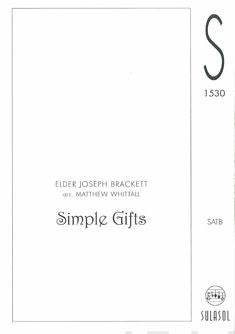 Simple Gifts (sekakuoro, SATB) Hot on Sale